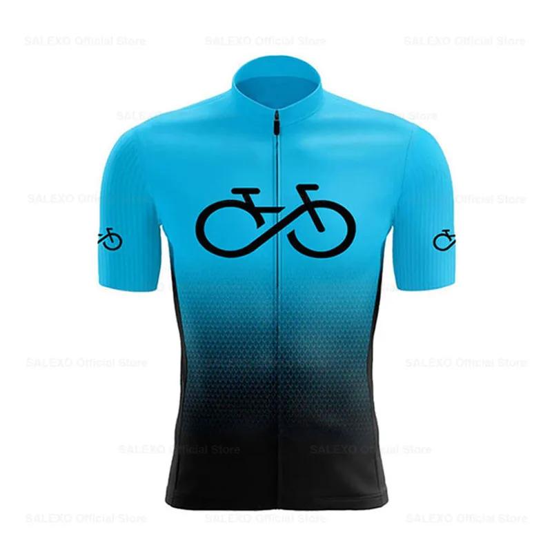 2026 Summer Breathable Cycling Suit Set  Gradient Cycling Jersey Set Men  Short Sleeve MTB Bike Clothes Uniform Bicycle Suit Breathable Bicycle Suit