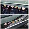 6/12 Pcs Cute Mini Spinning Windmills Car Interior Exterior Bicycle Motorcycle Rearview Mirror Handlebar Decoration Accessories