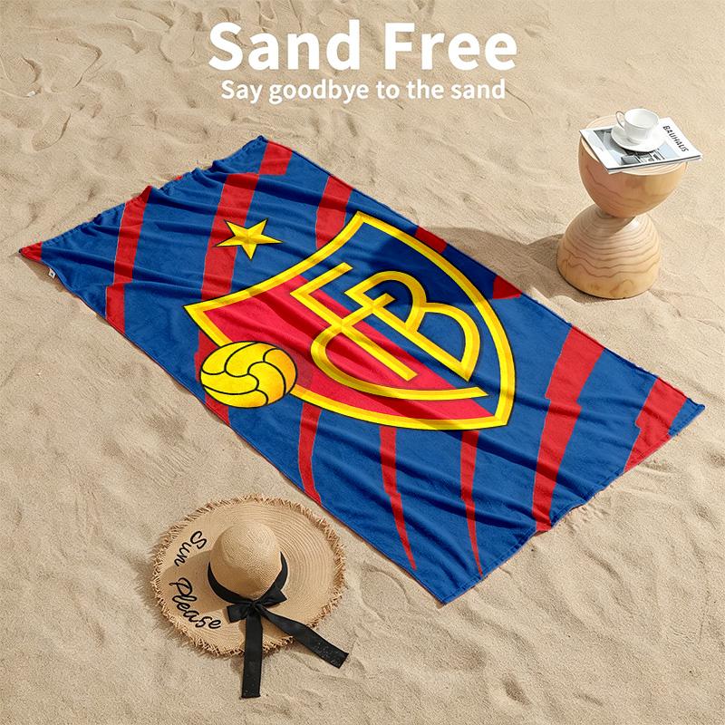 FC Basel Beach towels also serve as bath towels summer essential a musthave for the outdoors the beach and the pool