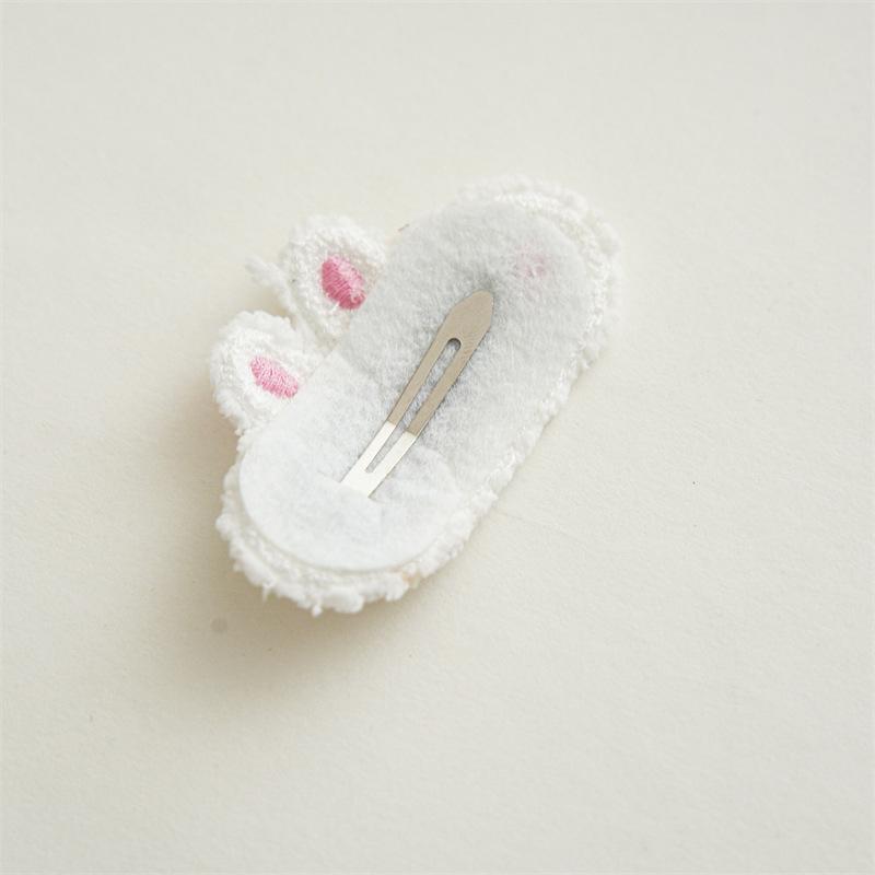 Cute BB Side-parted Hairpin with Cartoon Hair Accessory for Side-bun Hairstyle, New Style Women's Hair Clip Headpiece