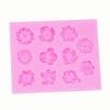 Sunflower Rose Flowers Shape Silicone Mold Cake Diy Crafts Mould Tools