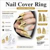 Fingertip Cover Nail Cover Ring Gold or Silver Fingernail Ring Gifts Finger Ring  for Men and Women