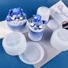 11,6 cm Silikonowe pojemniki na świece Formy doniczkowe do przechowywania świeczników