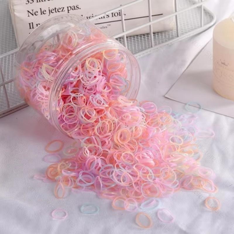 

New Pet Dog Grooming Rubber Band Pet Accessories Colorful Pet Supplies Elastic Hair Product Hairpin Hair Accessory1000pcs Box of 1000pcs