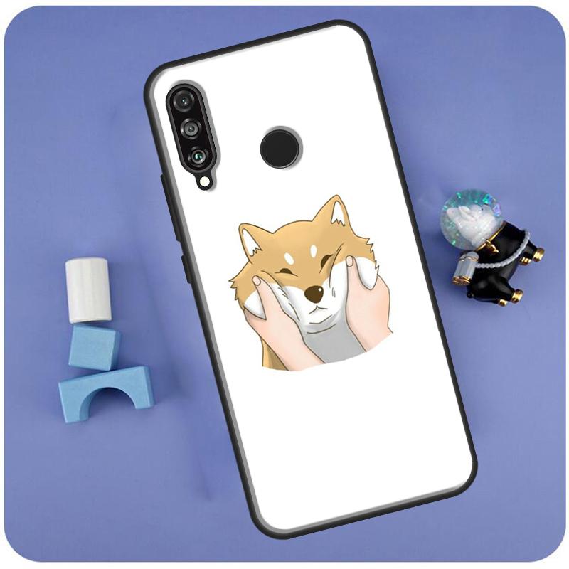 Cute Kawaii Shiba Inu For Huawei Nova 11 Pro 9 10 SE 7i 8i 11i 12i Y60 Y61 Y70 Y72 Y73 Y90 Y91 P30 P40 Lite Case