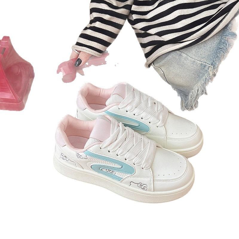 Versatile Trendy Shoes Comfortable and Breathable Little White Shoes Autumn New Girls Sports Shoes Casual Shoes Fashion
