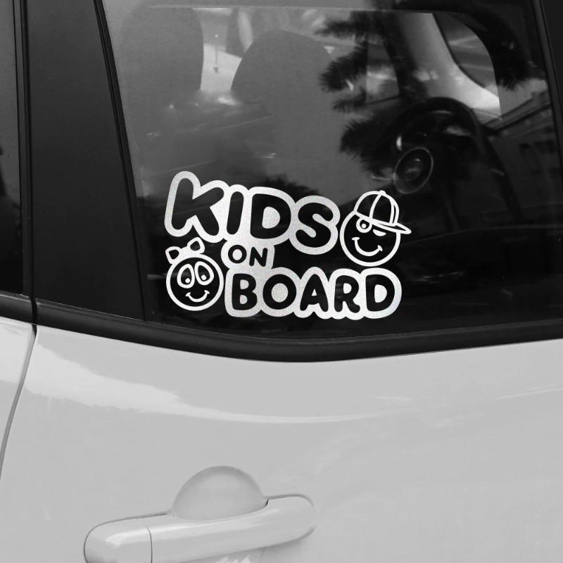 Engrave Engrave Baby On Board Car Stickers Auto Window DIY Funny Baby In Car Vinyl Decal Personalized Decoration Exterior Car