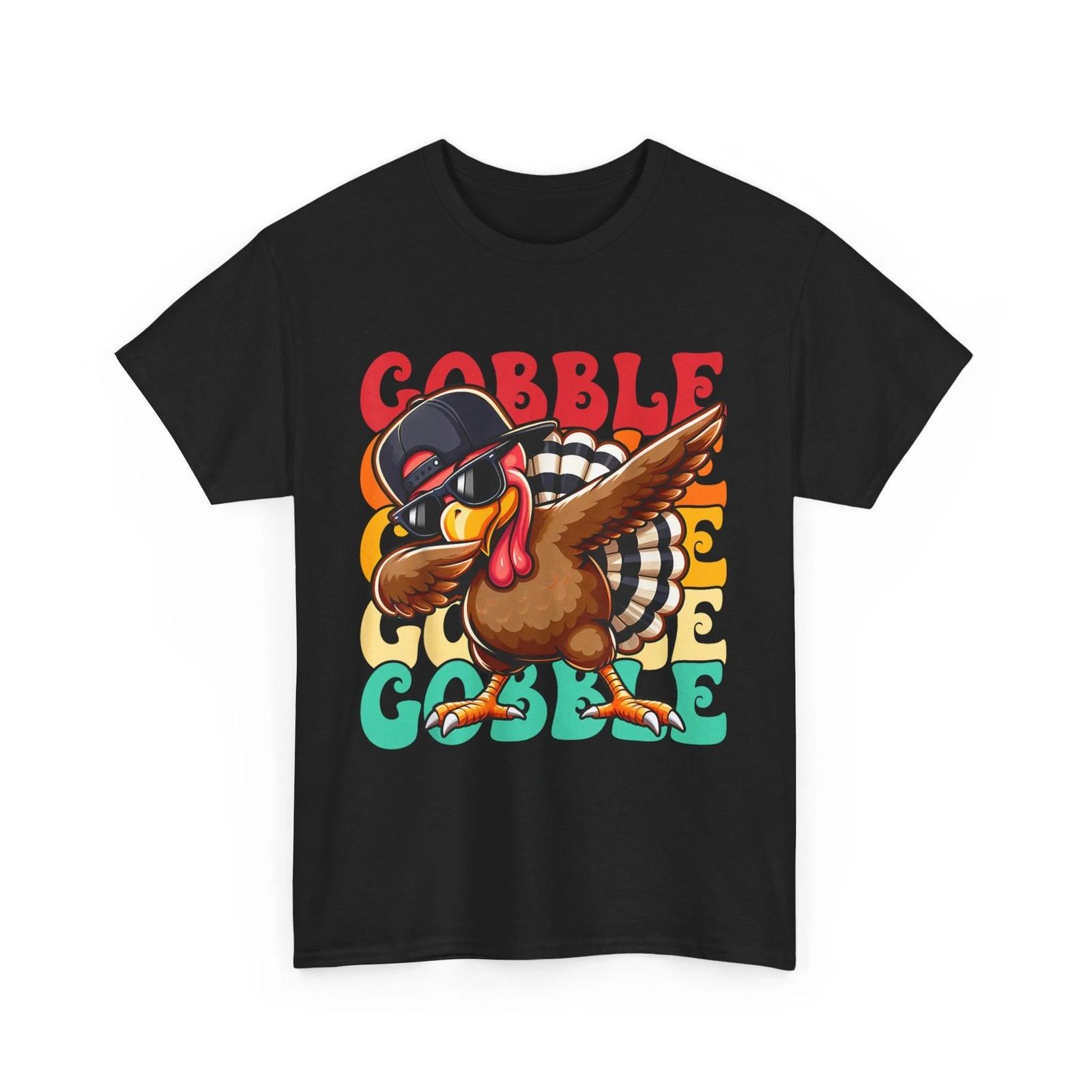 

Thanksgiving Shirt For Boys Kids Toddler Pilgrim Turkey Day T-Shirt M