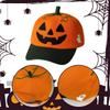 Halloween Pumpkin Face Baseball Hat Gift Decoration Cap for Festival