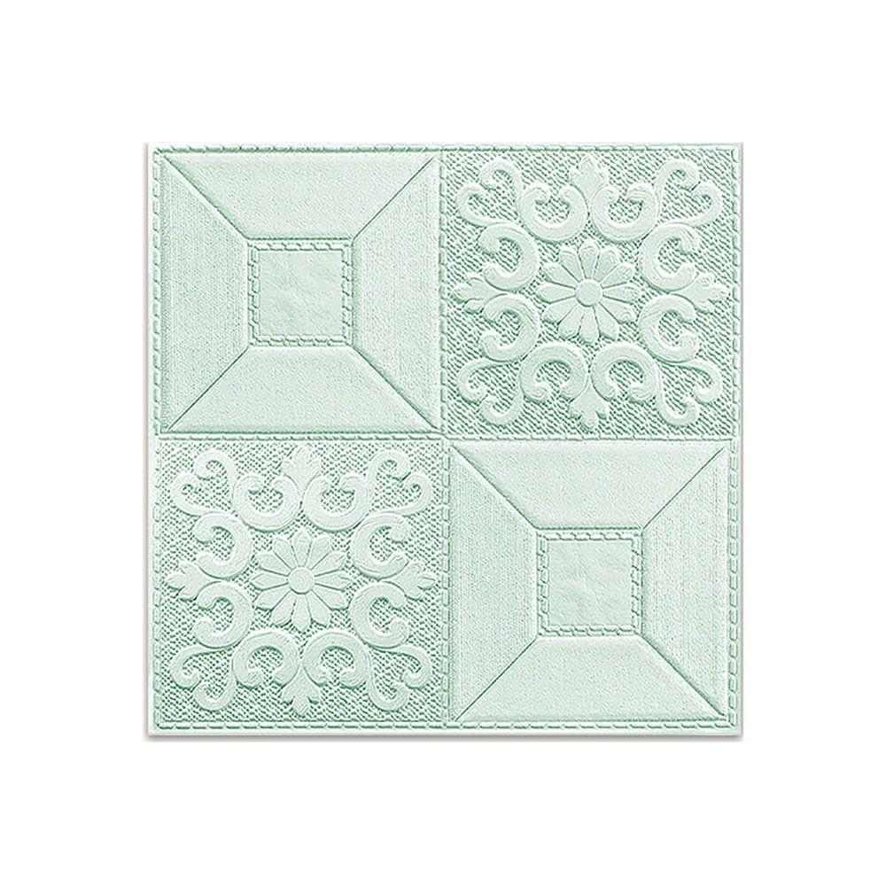 Self-Adhesive Wall Panels Bathroom 3D Foam Self-Adhesive Wallpaper Waterproof Wood Design Kitchen Home Decoration Wall Stickers