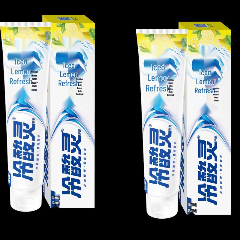 Lengsuanling Ice Lemon Cool Sensitive Toothpaste Twin Pack