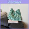Canvas Tote Bag For Women With Stitching Detail For Daily Casual Use