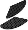 Motorcycle Radiator Pad Sticker Knee Pads Scratch Resistant Honda Triumph Kawasaki Yamaha Universal Left and Right Set (Black)