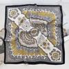 68Cm Chinese Style Cashew Printed Scarf Women'S Autumn Winter Polyester Fiber Scarf Fashion Warm Headscarf Shawl Neck Protection