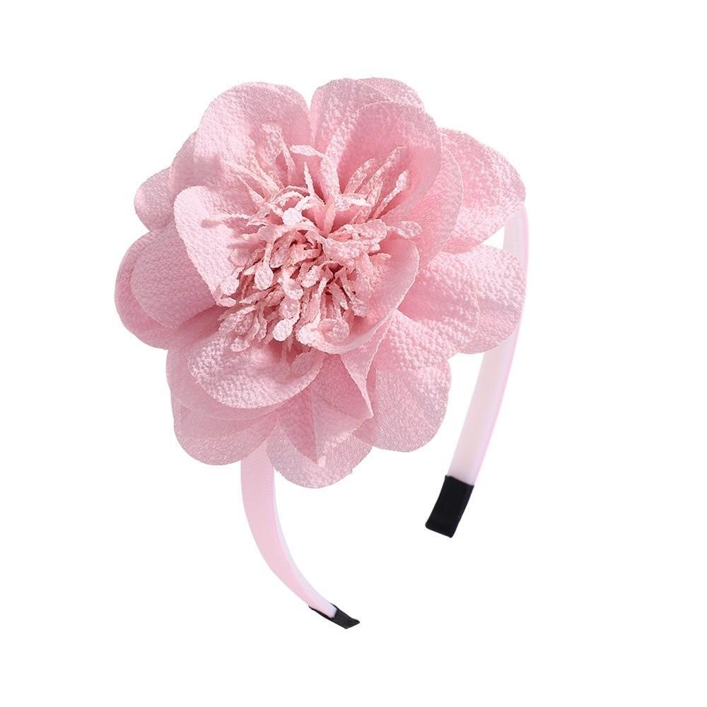 Multi-Layers Big Flower Headband Grosgrain Ribbon Girl Hair Hoop Headwear  Hair Accessories
