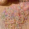 1000Pcs/Pack Disposable Rubber Hair Ties for Girls No Hurt Soft Baby Headband Colorful Elastic Hair Bands for Kids