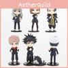 Charmante Jujutsu Kaisen Q-Version Puppen Mit PVC Actionfiguren Von Gojo Itadori Nobara