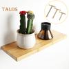 High-Strength Steel Floating Frame Holder for Cabinets Shelves T-Shaped Invisible Design Bookshelf Support Easy Installation DIY Professional Use