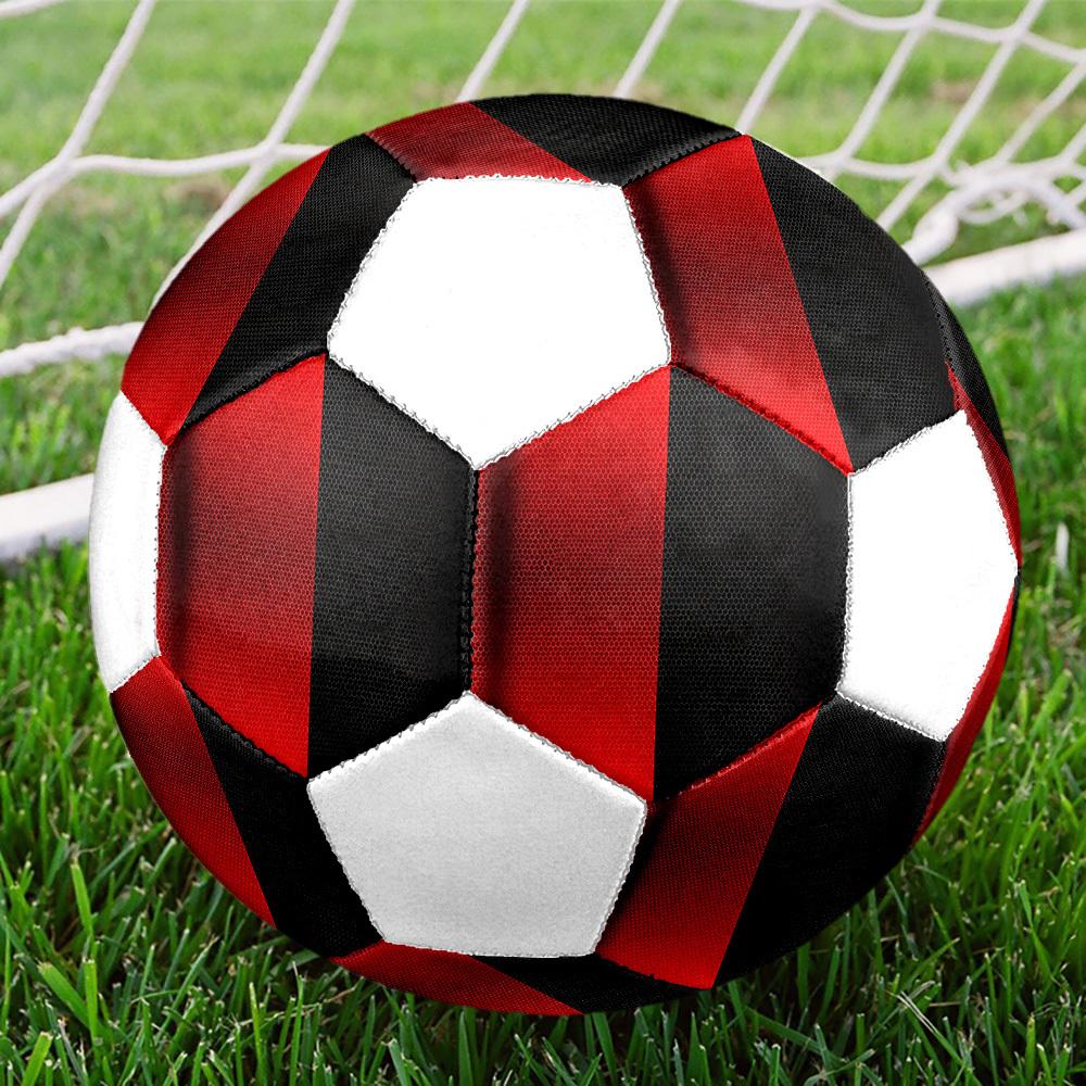 1pc Abstract Gradient Lightweight PVC Training Soccer Ball, Size 5, Suitable for Indoor and Outdoor TrainingGift Y60386