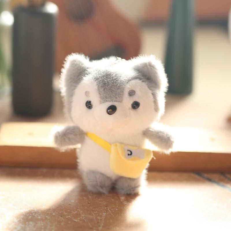 Mini Cute Plush Dog And Rabbit Keychain Fluffy Accessory With Soft Pp Cotton Filling