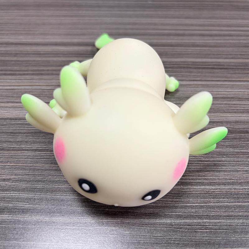 Cute Axolotl Squeeze Toys Cartoon Fish Relax Antistress Squishy Toys Stress Relief Slow Rebound Fidget Toys