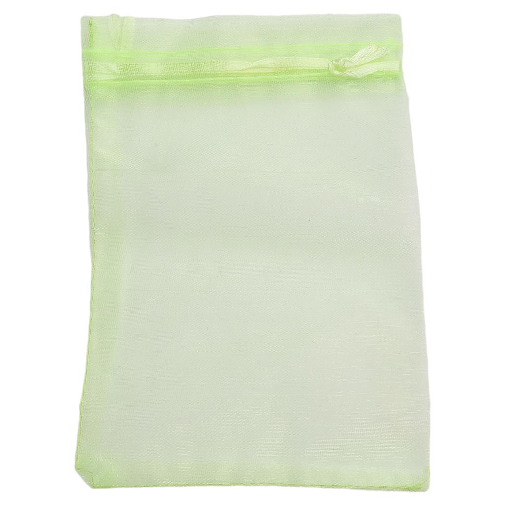 50pcs Garden Plant Protect Mesh Bag Mesh Against Pest Bird Fruit Protect Drawstring Net Bag For Fruits Tomatoes Flower Plant Bag