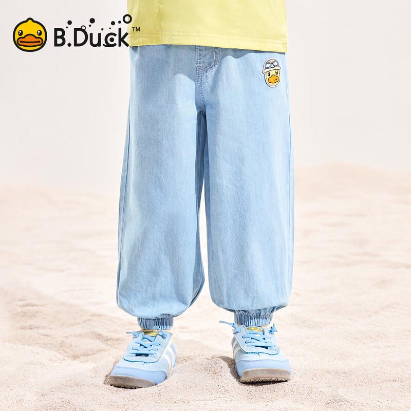 B.Duck Boys  Summer Thin Denim Mosquito-Proof Casual Pants 105