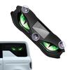 Universal Led Solar Power Car D emon Eye Light Cool Flashing Warning Light Dynamic Safety Vehicle Signal Lights