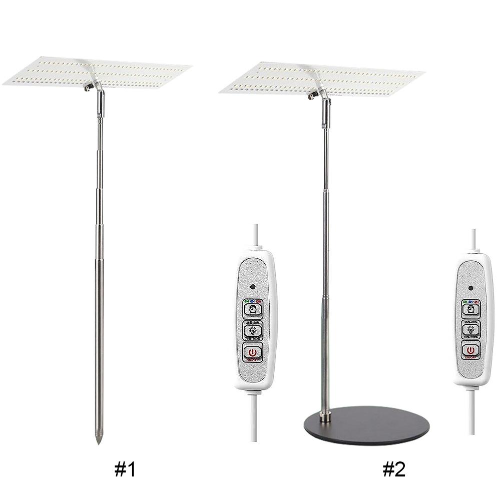 Plant Grow Light Height Adjustable Hydroponics Growing Light IP54 Waterproof Desktop Grow Lamp for Seedlings Indoor Plants