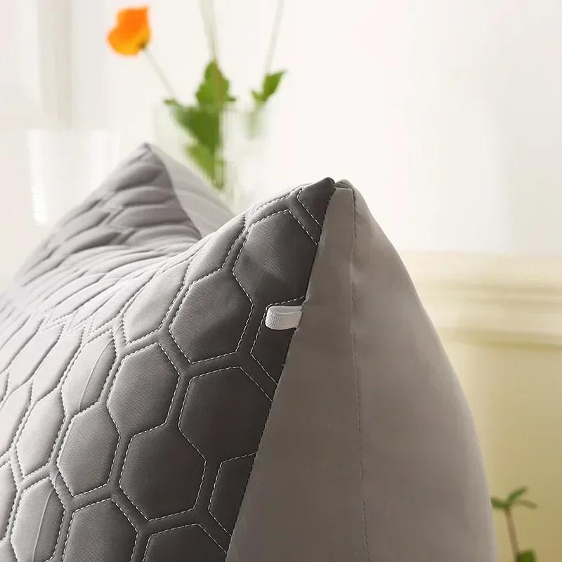 New Bedside Triangular Cushion, Large Backrest, Cool Latex, Tatami Backrest On Bed