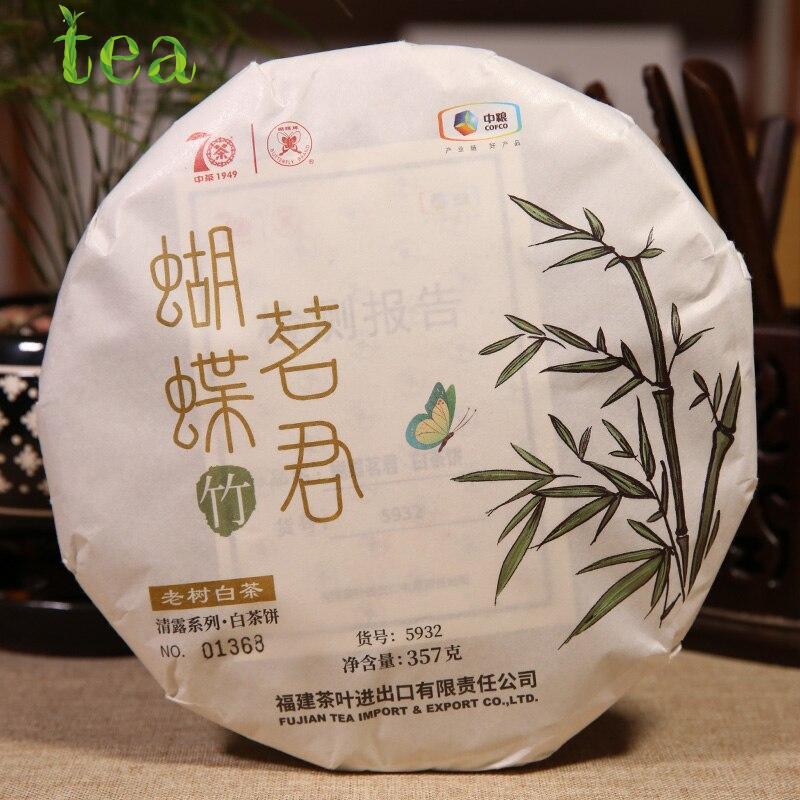

Чай Белый Старый Дерево Бамбук Китай Чай 5932 357г Серия Zhong Cha Qinglu 2019г.