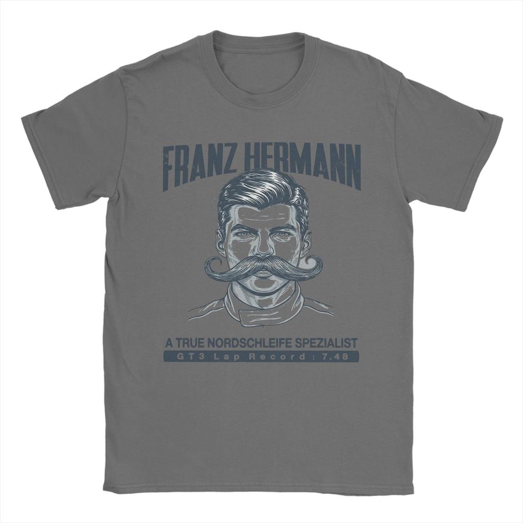 Franz Hermann Meme T-Shirt for Men  Novelty Cotton Tees Round Collar Short Sleeve T Shirt Plus Size Clothing