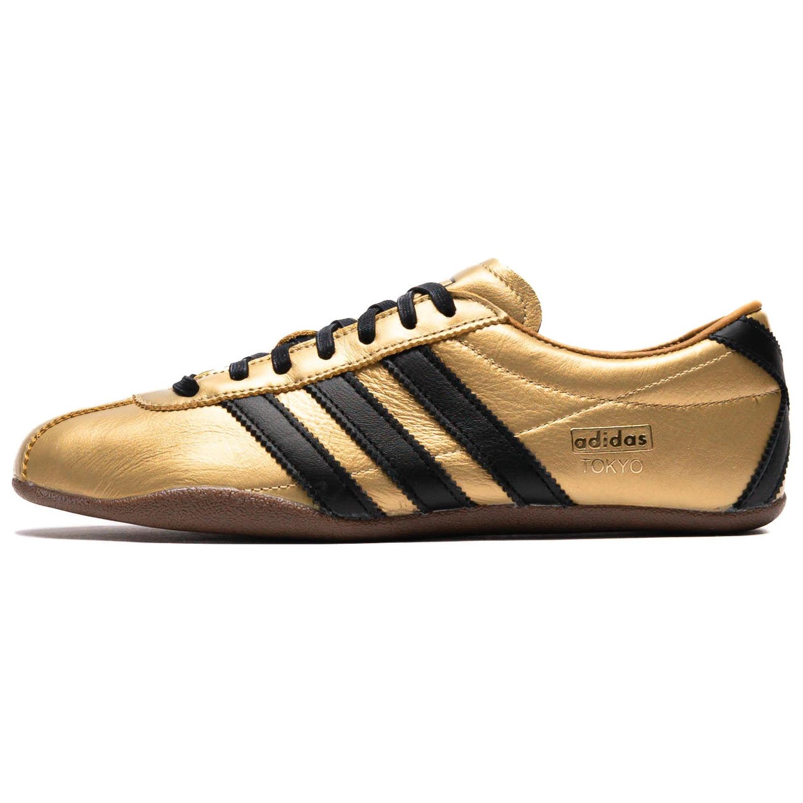 

Adidas Women s Tokyo Gold Metallic Black Women s Sneakers JQ2156 37⅓ золотий
