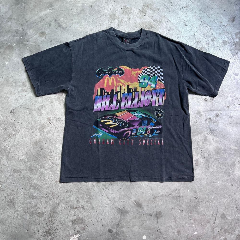 Mote Streetwear Vintage T-skjorter Grafikk Trykt Casual Løs Oversize Bomullsklær Topper T-skjorte For Menn Unisex