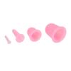 4Pcs Cupping Cup Vacuum Body Massage Helper Anti Cellulite Silicone Health Care ToolPink