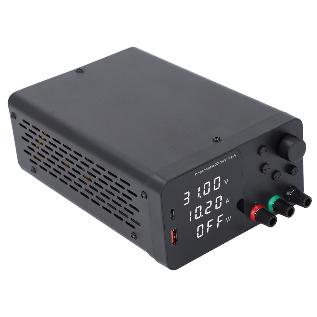 DC Power Supply Variable 0? 0?10A Adjustable Switching Regulated for Lab Bench High Accuracy 4