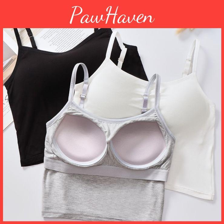 Camisole Women With Chest Pads Inner Wear Outer Wear Underwear Bottoming Beautiful Back Bra Top