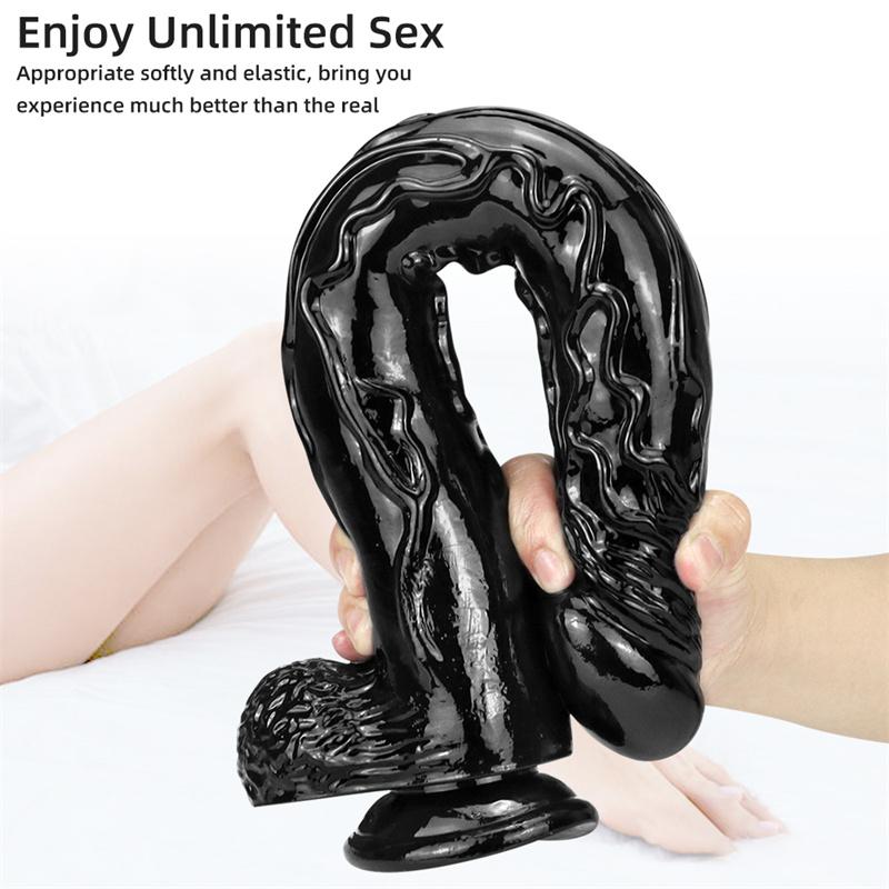 Women's Super Long Fake Dildo Super Thick Fake Muscle Bully Stallion Masturbation Device Adult Sex Toys