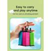New Portable Educational Gobang Game Toy Desktop Board Game Five-in-a-Row Game For Kid And Adults, Table Chess Easy Carry Gift