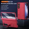 Suitable for Samsung Z Fold 6 5 Phone Case 4 3 Spring Hinge Adjustment Bracket Case Film, All Inclusive Anti Fall Protective Cover