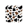 Children'S Farm Cow Theme Party Supplies Birthday Decoration Black Brown Cow Paper Plate Paper Cup Flag Tablecloth Arrangement