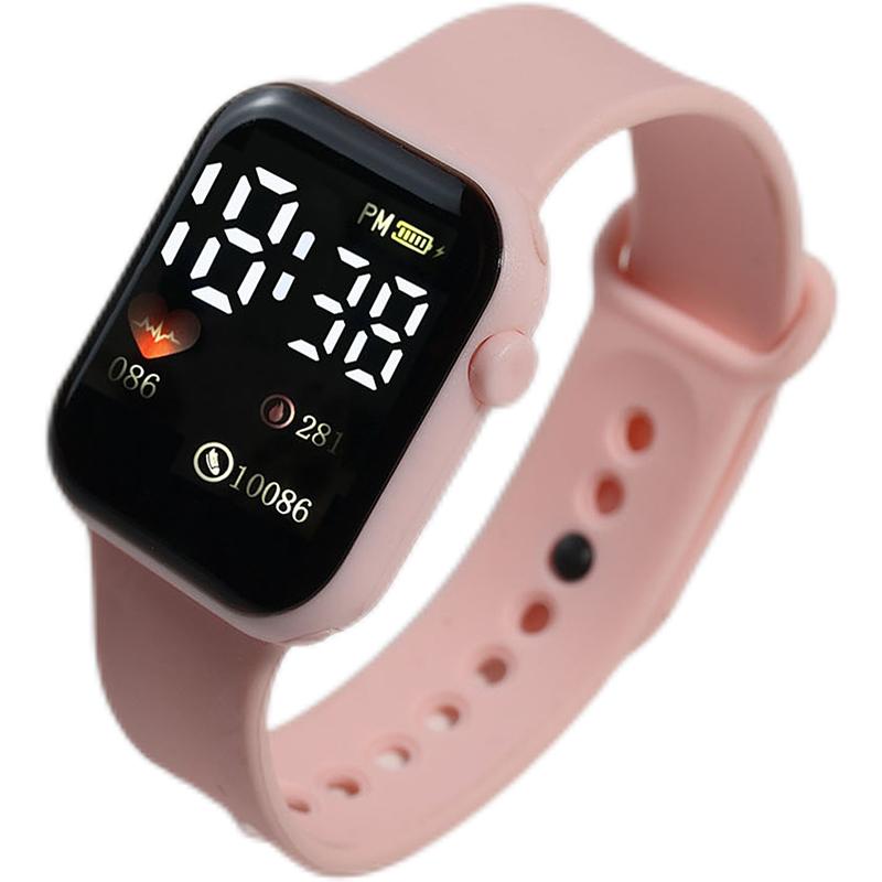 Y1 Led Electronic Watch Is Fashionable And Simple, Multi-Color Student Outdoor Waterproof Sports Watch, Unisex