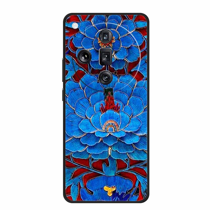 3D Emboss Case For OPPO Find X7 Ultra Phone Case Relief Black Silicone Soft Back Cover Coque For OPPO Find X7 Ultra Cases Fundas