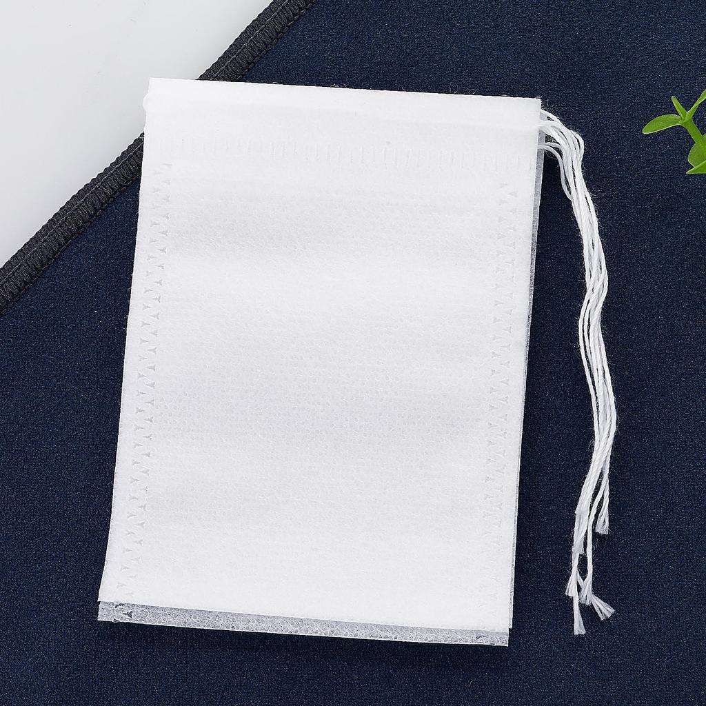 100 Pcs Cold Brew Coffee Filter No Mess Cold Brew Filter Bags 5x7cm Reusable Bath Tea Bags French Press Filters Bag for Tea