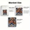 One Piece All Season Flannel Blanket Breathable Soft Warm Blanket for Spring Summer Autumn Winter THW