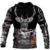 Fashion Deer Hunting Camo Hoodie Cool Slim Jacket Costume Coat 3d Sweatshirts Animal Men Women Casual Christmas Hoodie Tops