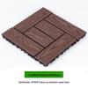 Waterproof WPC Balcony & Garden Flooring - Easy Snap-On, Anti-Corrosion, Ideal for Outdoors & Indoors.