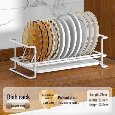 Yipan No-Drill Foldable Dish Rack