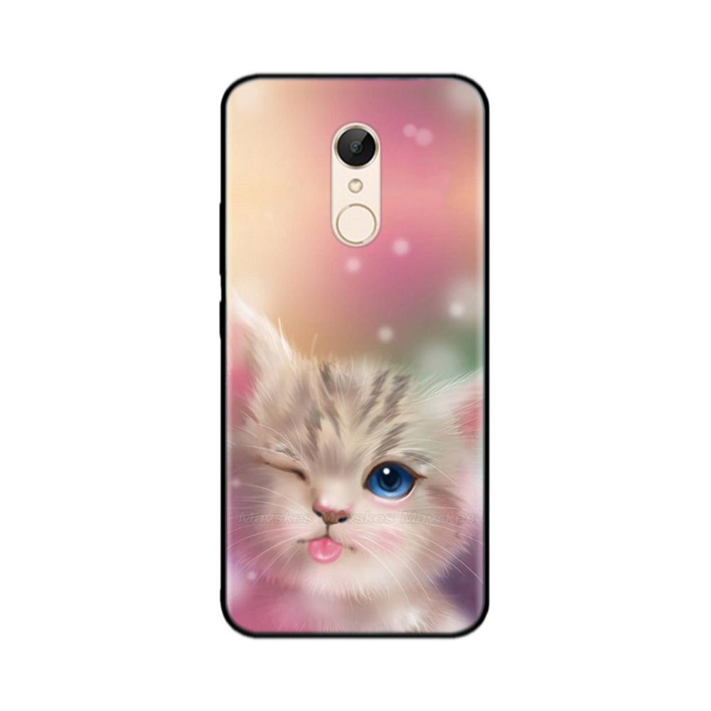 Case For Xiaomi Redmi 5 / 5 Plus Case Redmi5 Funda Silicone Soft TPU Bumper Phone Case For Xiaomi Redmi 5 Plus Back Cover Bumper