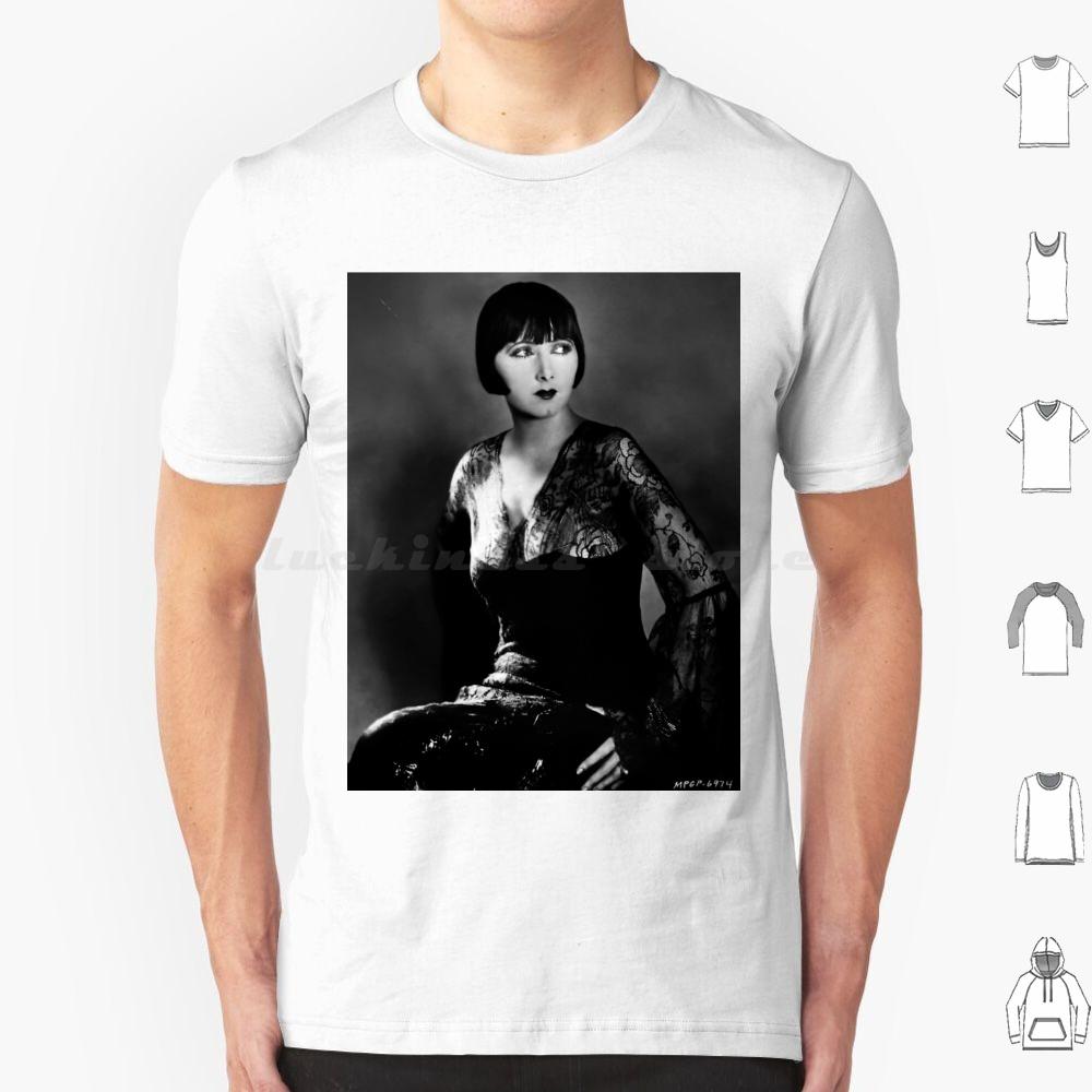 Mae Busch In 1925 T Shirt Cotton Men Women DIY Print Mae Busch Vamp Silent Film 1920s Flapper Old Hollywood Silent Movie Bobbed